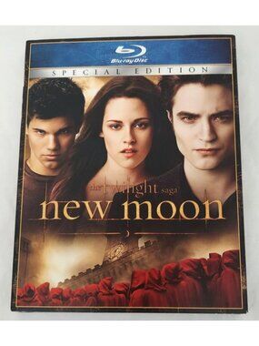 The Twilight Saga: New Moon (Blu-ray, 2009) Drama Romance Fantasy Movie Sealed